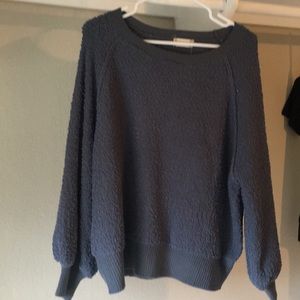Altars state balloon sleeve sweater